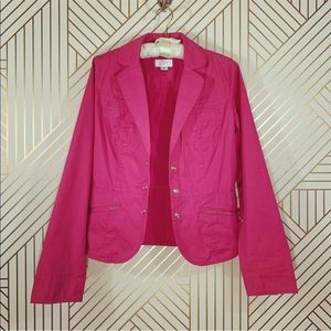 LOFT Pink Blazer Jacket